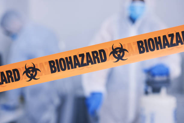 Professional Blood Cleanup technician working in Glenwood, MN